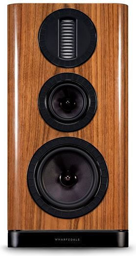 Wharfedale Aura 2 S019.31755 Pair of Hi-Fi Speakers Floor 3 No of Drivers W28.6xD30xH56cm. Gloss Walnut