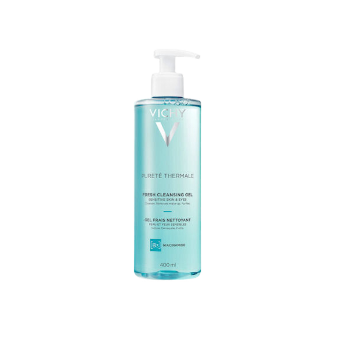 Vichy Purete Thermale Fresh Cleansing Gel B3 & Niacinamide Gel Καθαρισμού Προσώπου 400ml