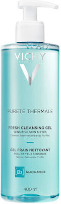 Vichy Purete Thermale Fresh Cleansing Gel B3 & Niacinamide Cleansing Gel for Sensitive Skin 400ml