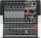 AXD Sound TE600 170Watt Αυτοενισχυόμενος Αναλογικός Μίκτης 16 Καναλιών & Bluetooth