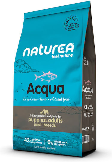 Naturea Naturals Small Breed Tuna 2kg Ξηρά Τροφή χωρίς Σιτηρά & Γλουτένη για Ενήλικους Σκύλους Μικρόσωμων Φυλών με Τόνο Acqua Deep Ocean Tuna Small Breed