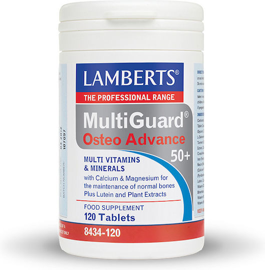 Lamberts MultiGuard OsteoAdvance 50+ Ειδικό Συμπλήρωμα Διατροφής 120 ταμπλέτες
