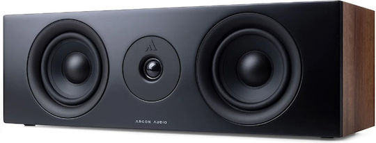 Argon Audio Forus Center Ηχείο Hi-Fi Κεντρικό Π13.9xΒ16.1xΥ43εκ. Walnut