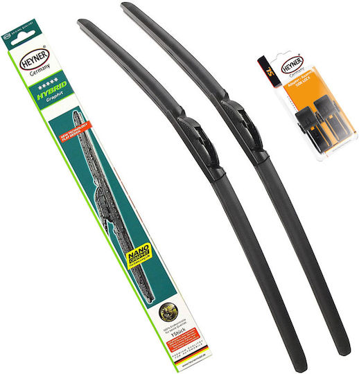 Heyner Hybrid Front Car Wiper Set 600mm/500mm for Volvo C40