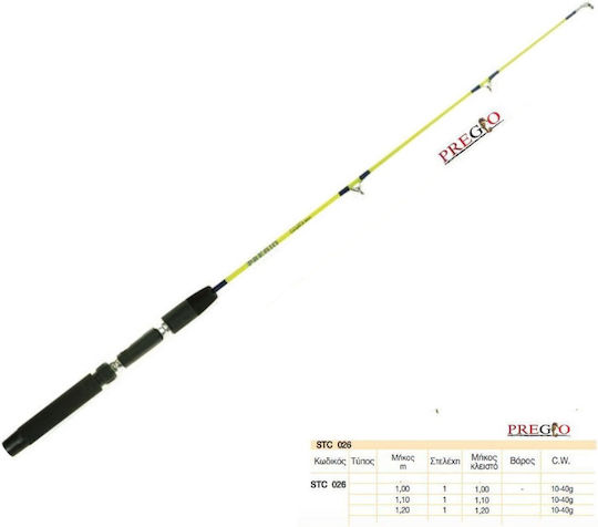 Pregio Deep Fishing Rod for Vertical Fishing 1.2m
