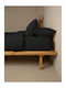 Sunshine Set Cearșafuri Single cu Elastic 105x205+30cm. Cotton Feelings 111 Negru 3buc