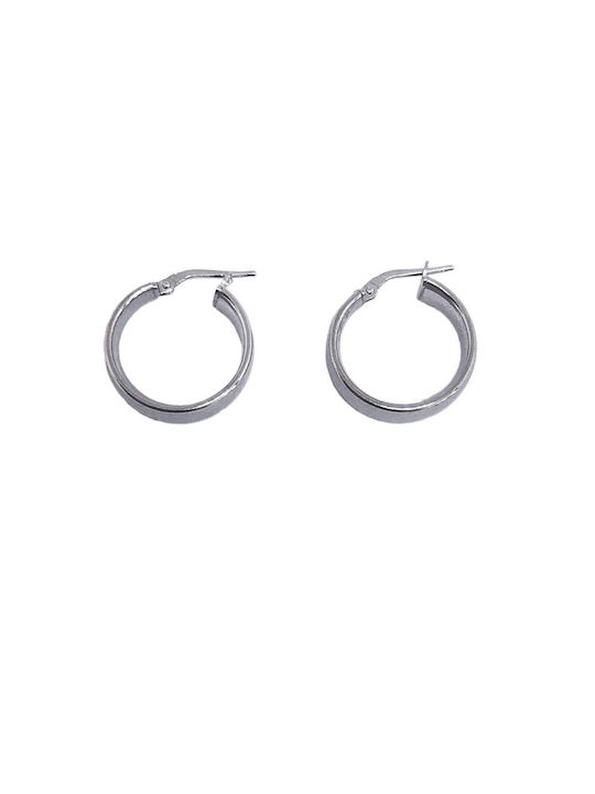 Buhay Earrings Hoops made of Silver