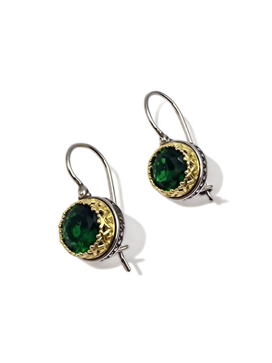 Earrings made of Silver Gold Plated