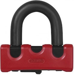 Abus Motorcycle Disc Brake Lock in Red