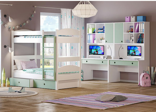 Kids Bedroom Set Multicolour 4 Pieces