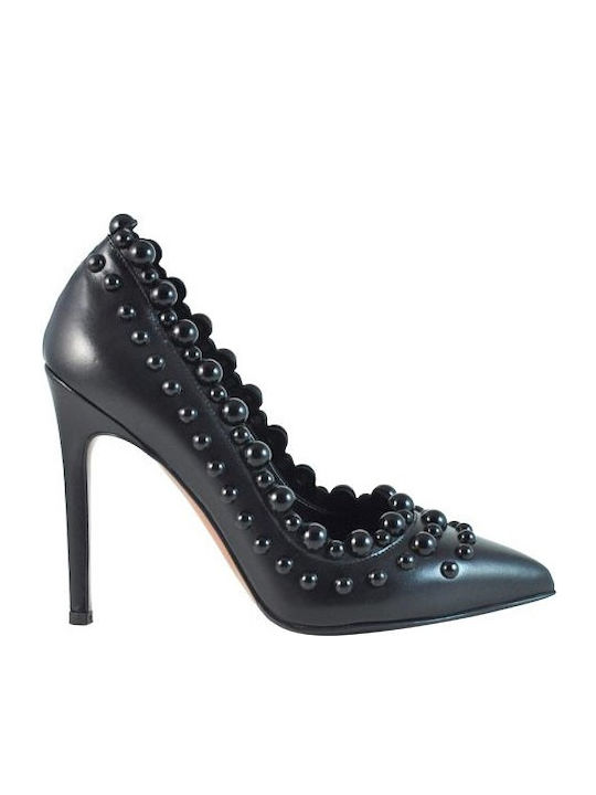 Albano Black Heels