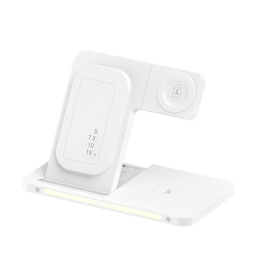 Remax Ασύρματος Φορτιστής (Qi Pad) 15W Power Delivery Λευκός (RP-W83)