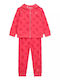 Guess Kids Sweatpants Set Fuchsia 2pcs