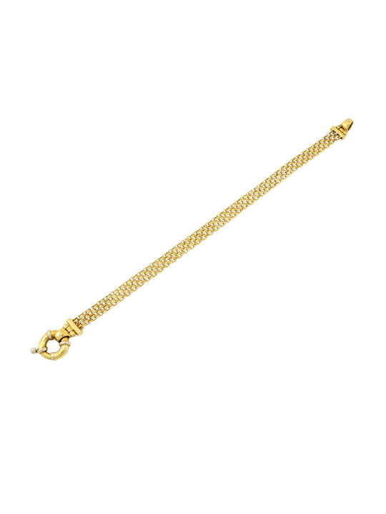 Damen Armband Kette aus Gold 18K