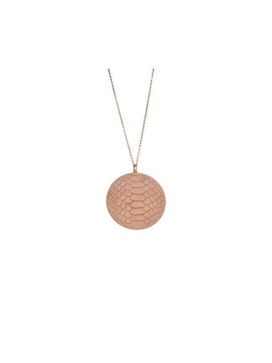 Necklace from Pink Gold Plated Silver