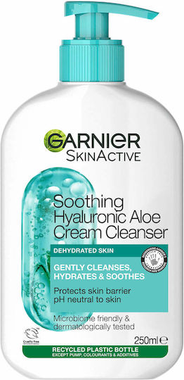 Garnier Skin Active Hyaluronic Aloe Soothing Gel Καθαρισμού Προσώπου 250ml
