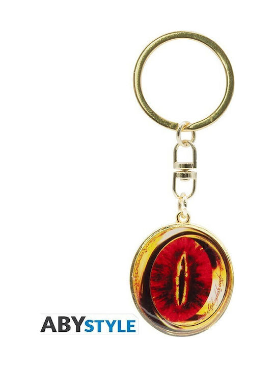 Abysse Μπρελόκ Lord Of The Rings Sauron Μεταλλικό Χρυσό