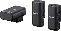 Sony Wireless Microphone ECM-W3 Shock Mounted/Clip On Mounting Voice