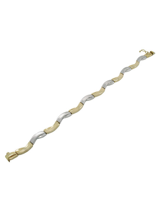 Bracelet Chain made of Gold 14K