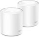 TP-LINK Deco X50 v1.2 WiFi Mesh Network Access Point Wi‑Fi 6 Dual Band (2.4 & 5GHz) in Double Kit