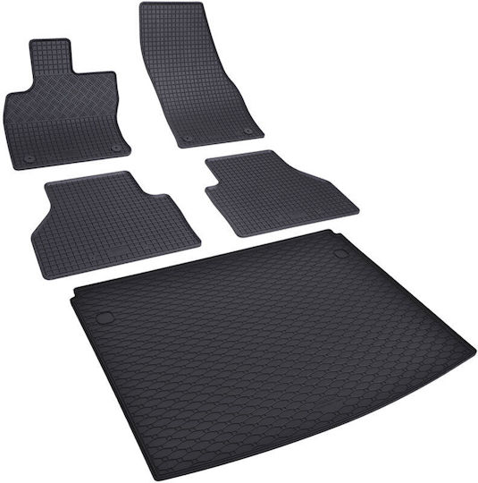 Rigum Mat Tray Type for Volkswagen Caddy Black