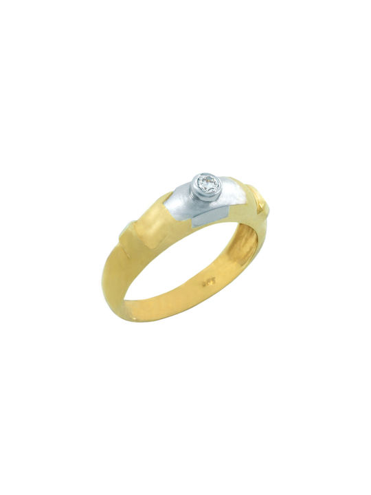 Single Stone from Gold 14K