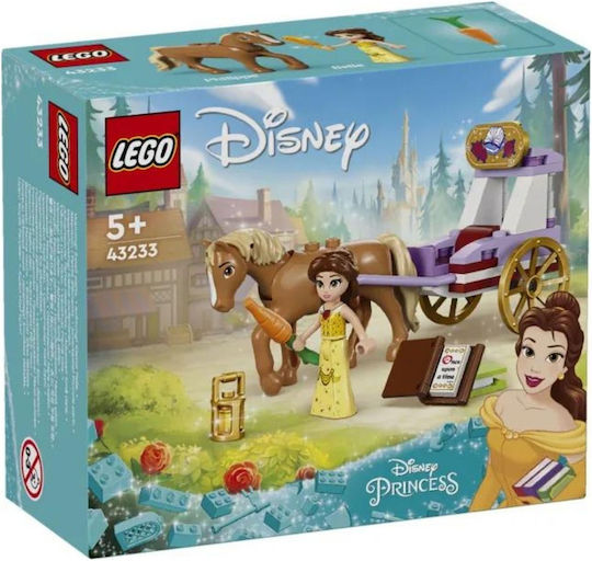 LEGO Disney Princess - Карета с Кон и Бел за Истории за 5+ Години 62 Бройки