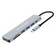 Conceptronic USB-C Docking Station με HDMI 4K PD Γκρι (DONN19G)