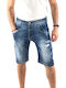 Back2jeans Men's Shorts Jeans Blue