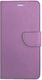 Leewello Book Δερματίνης Μωβ (Huawei Nova Y70)
