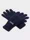 Joluvi Marineblau Gestrickt Handschuhe