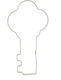 Метална резачка за бисквити Aliprantis Key 1 бр. 018.70.004