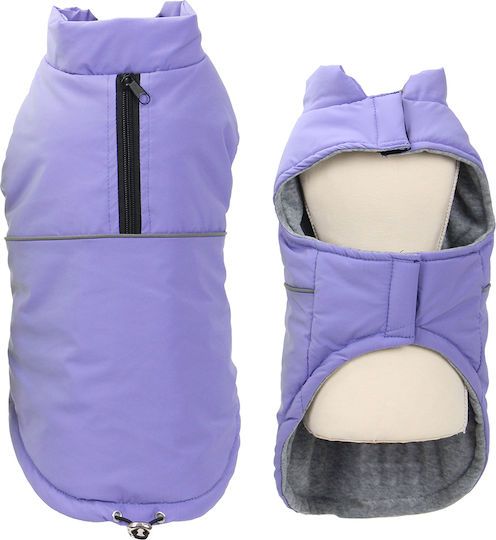 Glee Purple Dog Coat with 45cm Back Length