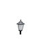 Power Led Φωτιστικό Φαναράκι Εξωτερικού Χώρου IP44 για Ντουί E27 Μαύρο