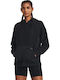 Damen Sweatshirt Kapuzen Black