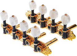Arius Tuning pegs for Bouzouki in arrangement 4+4 Gold