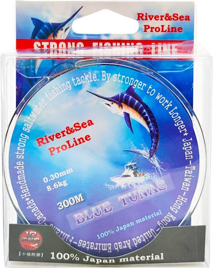 Tpster Πετονιά Ψαρέματος Διάφανη 300m / 0.3mm / 8.6kg