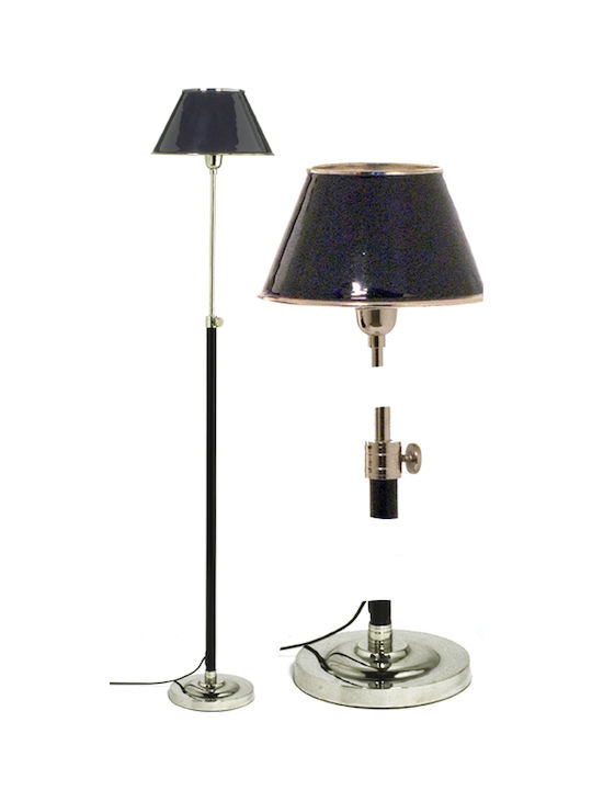 Floor Lamp H160cm. Silver