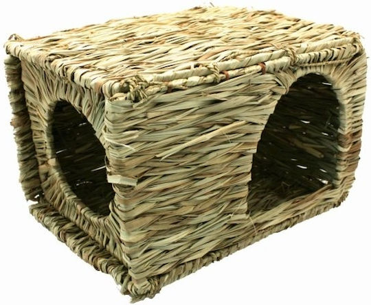 Happypet Accessories for Cages for Hamster Nature First Grassy Hideaway