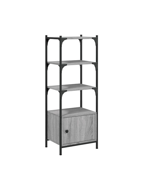 Bookcase 3 Grey 41x30x109.5cm