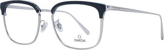 Omega Ανδρικός Σκελετός Γυαλιών Μπλε OM5018/H 092