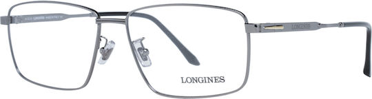 Longines Männlich Metallisch Brillenrahmen Silber LG5017-H 008