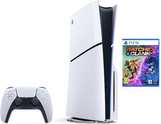 Sony PlayStation 5 Slim 1TB & Ratchet & Clank: Rift Apart