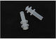 Aquaspeed Silicone Earplugs for Swimming Transparent 2pcs S65284