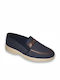 Herren Mokassins in Blau Farbe