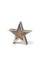 Rustic Wood Christmas Decorative Desktop Star