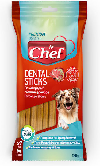 Le Chef Kau-Stick für Hunde gegen Stein & Platte 180gr 7 Stück
