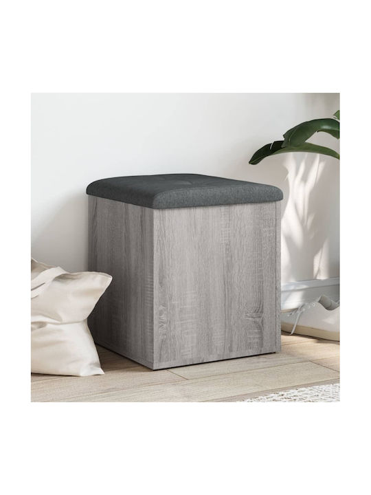 Stool For Living Room With Storage Space Wooden...