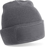 Beechfield Beanie Unisex Σκούφος Πλεκτός σε Γκρ...