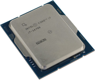 Intel Core i7-14700 2.1GHz Επεξεργαστής 20 Πυρήνων για Socket 1700 Tray